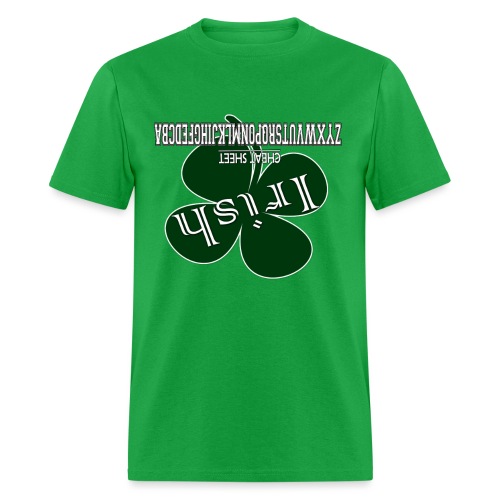 Irish Cheat Sheet - Men's T-Shirt