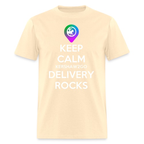Keep Calm KC2Go Delivery Rocks - Men's T-Shirt