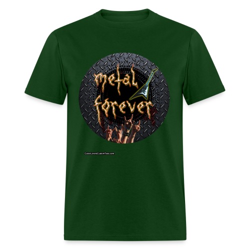 MetalForever by GuitarLoversCustomTees png - Men's T-Shirt