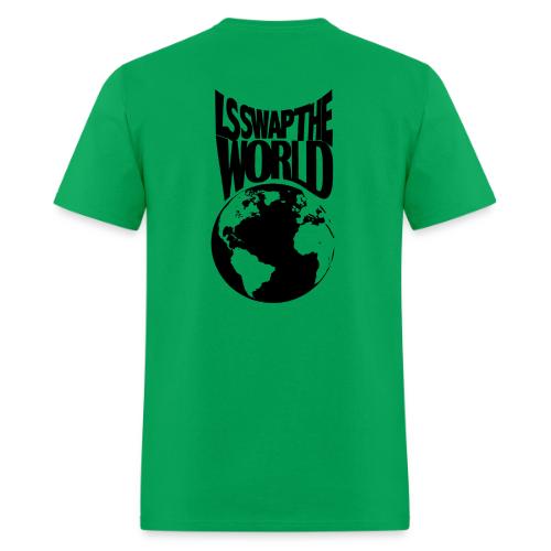 LS Swap the World (Front & Back) - Men's T-Shirt