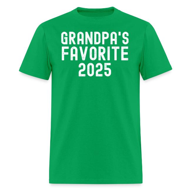 Grandpa's Favorite 2025 (distressed font)