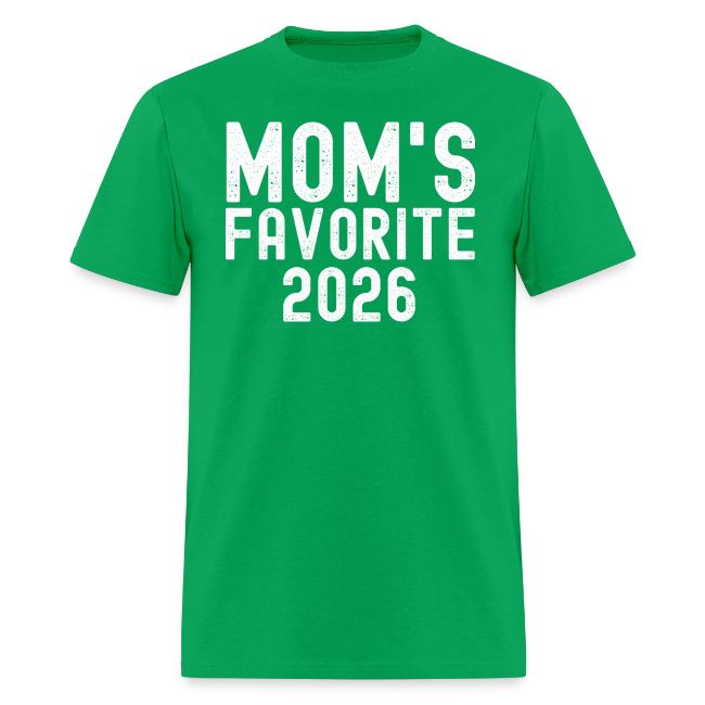 MOM's Favorite 2026 (distressed font)