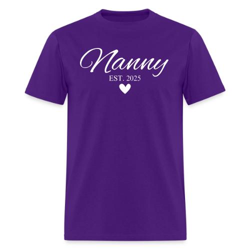 Nanny Est 2025 - Small Heart - Men's T-Shirt