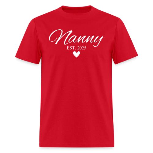 Nanny Est 2025 - Small Heart - Men's T-Shirt