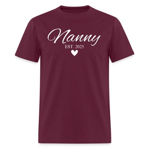 Nanny Est 2025 - Small Heart - Men's T-Shirt