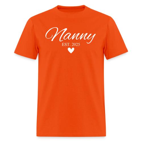Nanny Est 2025 - Small Heart - Men's T-Shirt