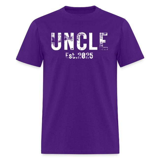 Uncle Est 2025 (heavily distressed font)