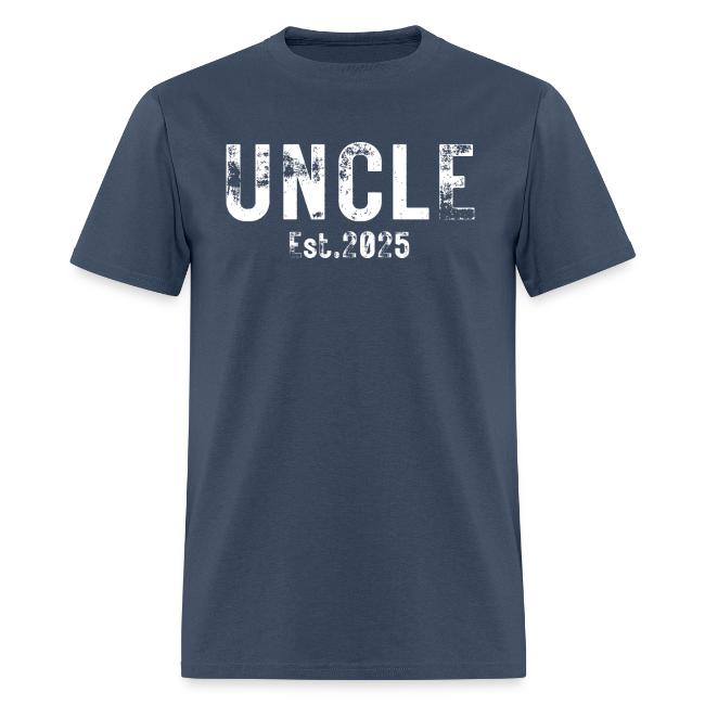 Uncle Est 2025 (heavily distressed font)