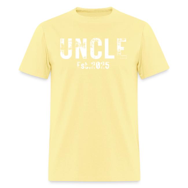 Uncle Est 2025 (heavily distressed font)