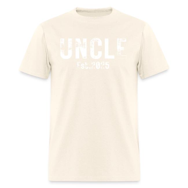 Uncle Est 2025 (heavily distressed font)