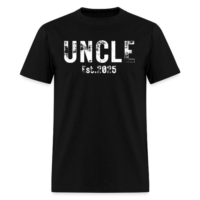 Uncle Est 2025 (heavily distressed font)