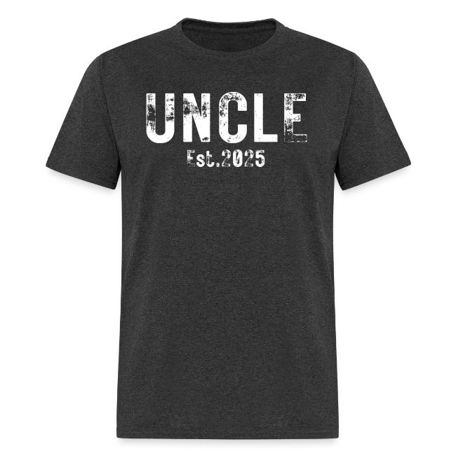 Uncle Est 2025 (heavily distressed font)