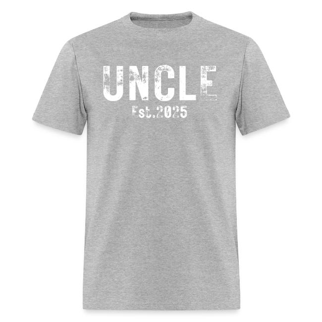 Uncle Est 2025 (heavily distressed font)