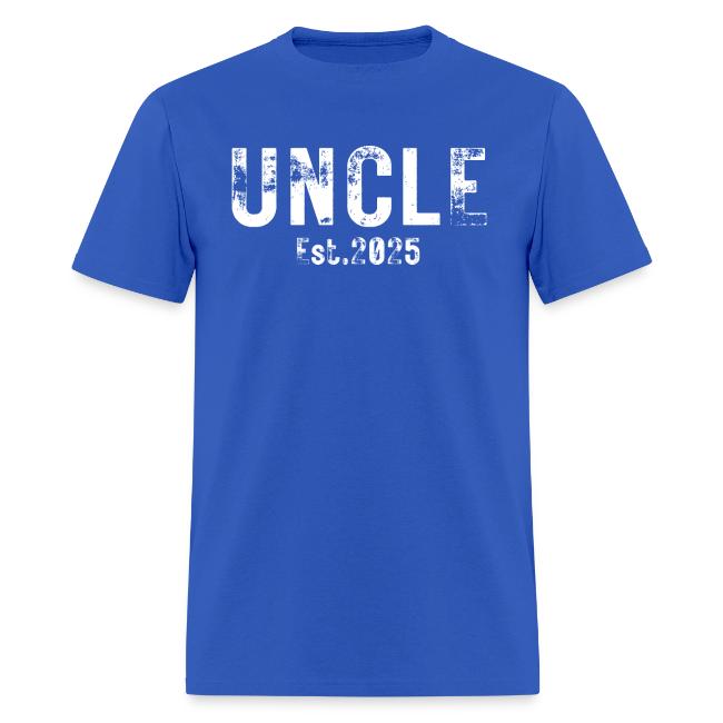 Uncle Est 2025 (heavily distressed font)