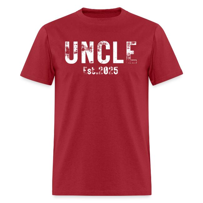 Uncle Est 2025 (heavily distressed font)