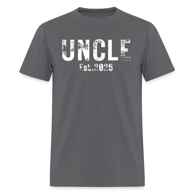 Uncle Est 2025 (heavily distressed font)