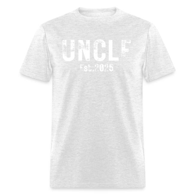 Uncle Est 2025 (heavily distressed font)