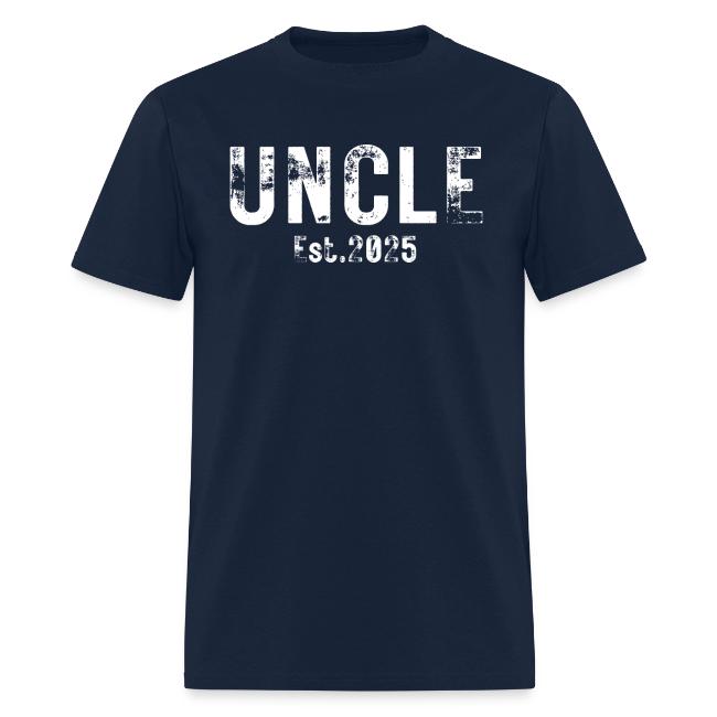 Uncle Est 2025 (heavily distressed font)
