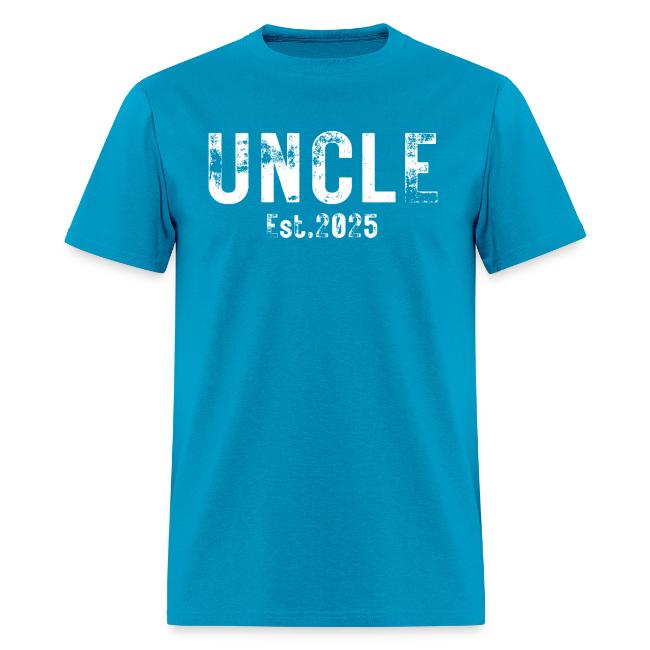 Uncle Est 2025 (heavily distressed font)