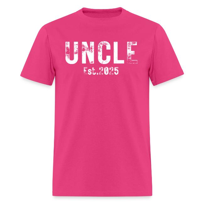 Uncle Est 2025 (heavily distressed font)