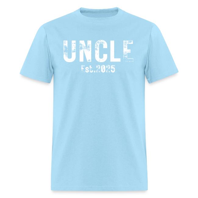 Uncle Est 2025 (heavily distressed font)