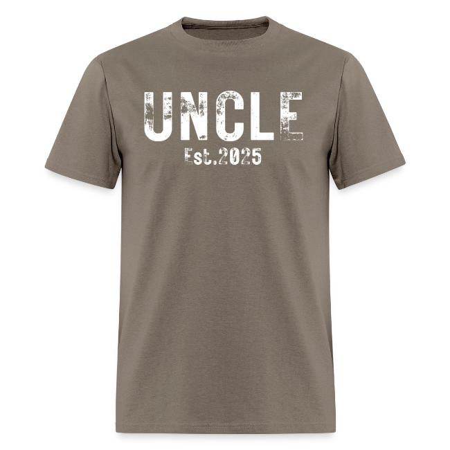 Uncle Est 2025 (heavily distressed font)