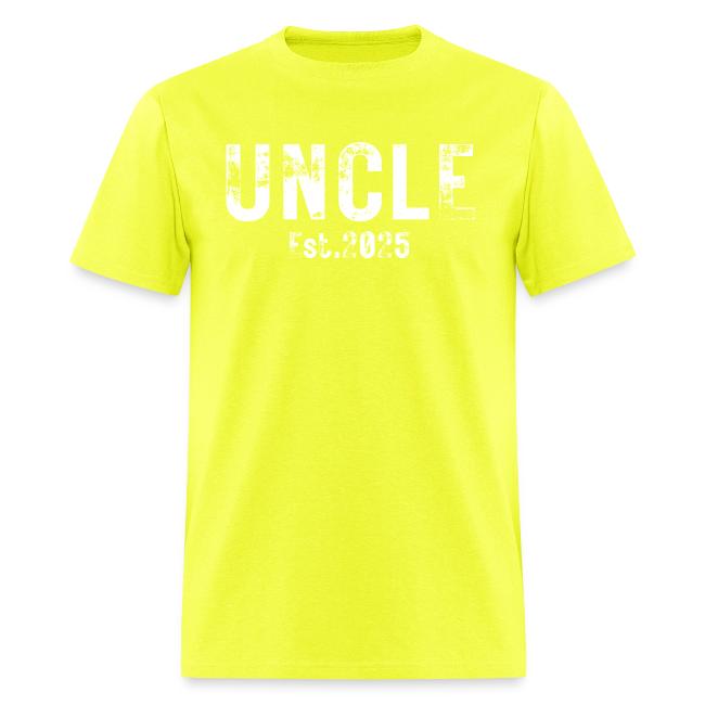Uncle Est 2025 (heavily distressed font)