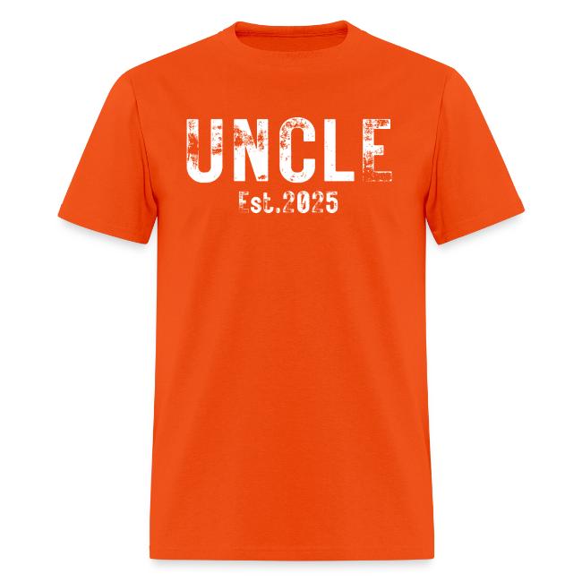 Uncle Est 2025 (heavily distressed font)