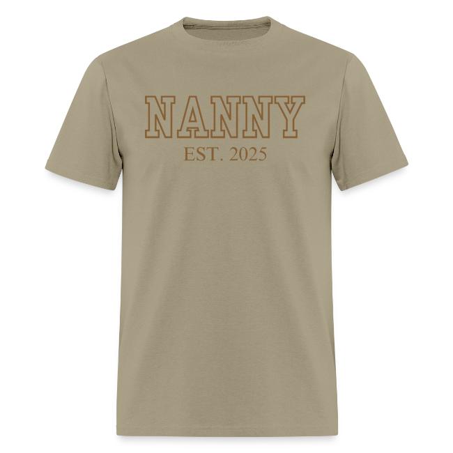 Nanny Est. 2025 (Brown Font)