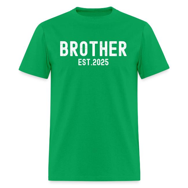 Brother Est 2025 distressed font