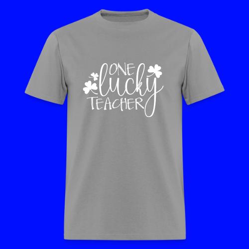 One Lucky Teacher - Men's T-Shirt