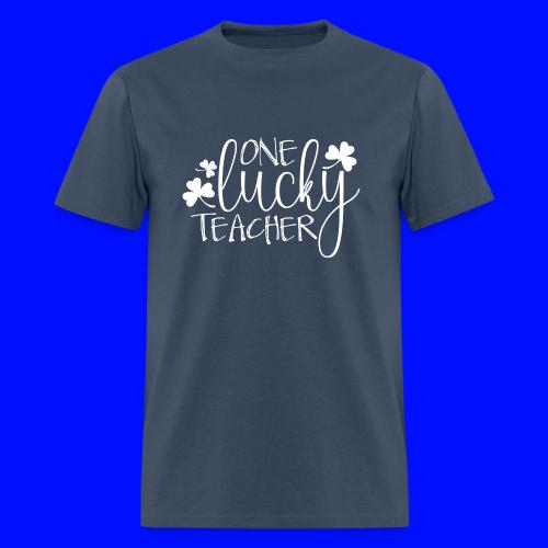 One Lucky Teacher - Men's T-Shirt