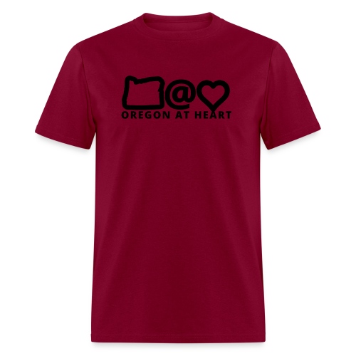 Oregon at Heart - Men's T-Shirt