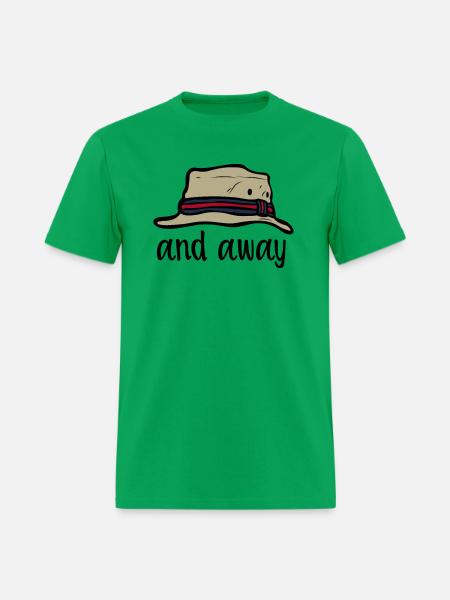 And Away - Men's T-Shirt - bright green