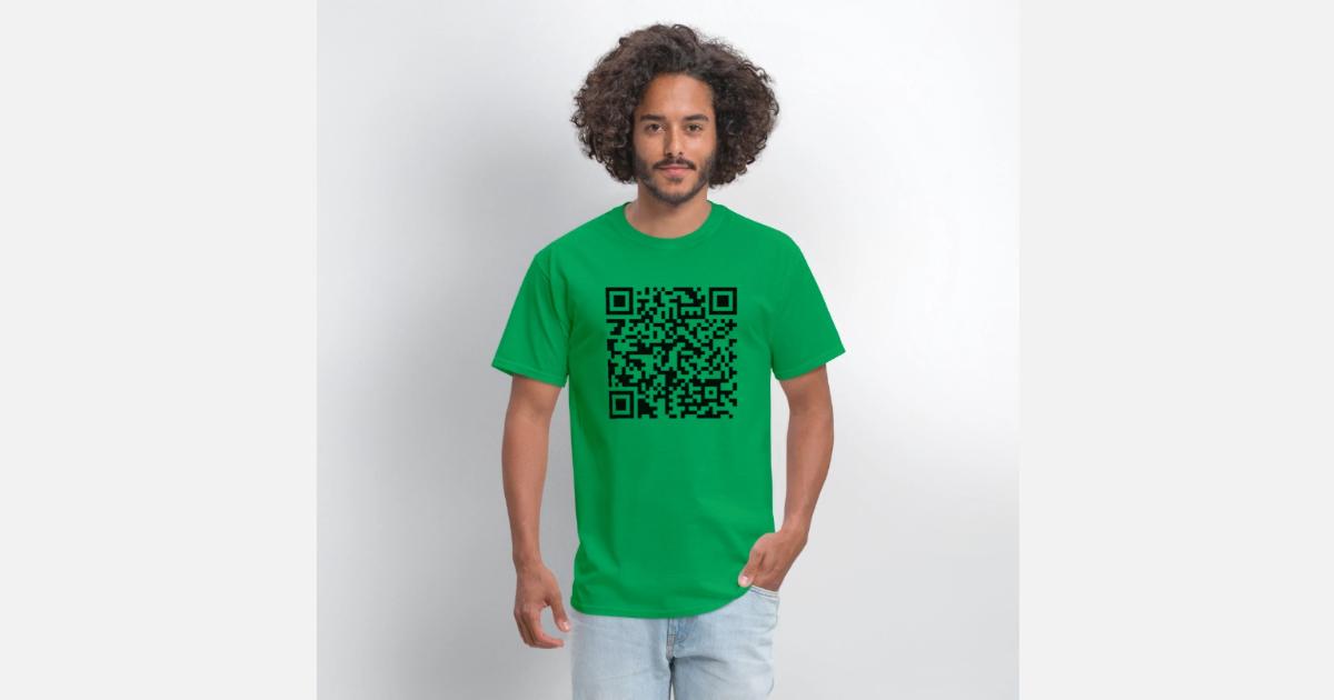 barry wood QR code' Men's T-Shirt | Spreadshirt