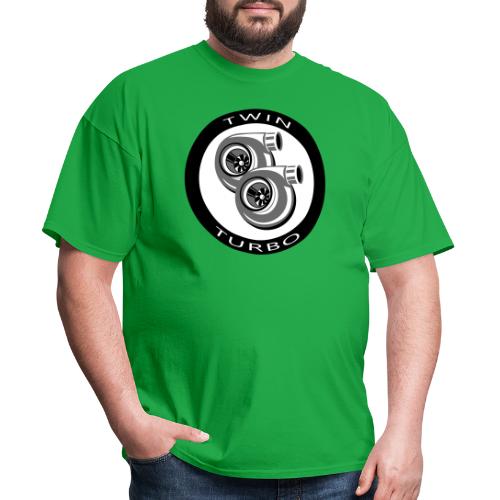 Twin Turbo in a circle - Men's T-Shirt