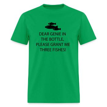 fishes - Men's T-Shirt - bright green - Front - Jose (178cm)