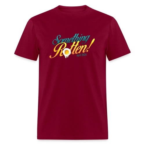 Something Rotten Colour just date - Men's T-Shirt