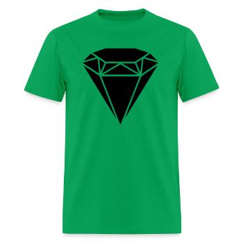 Diamond 1 - Men's T-Shirt - bright green - Front - Jose (178cm)