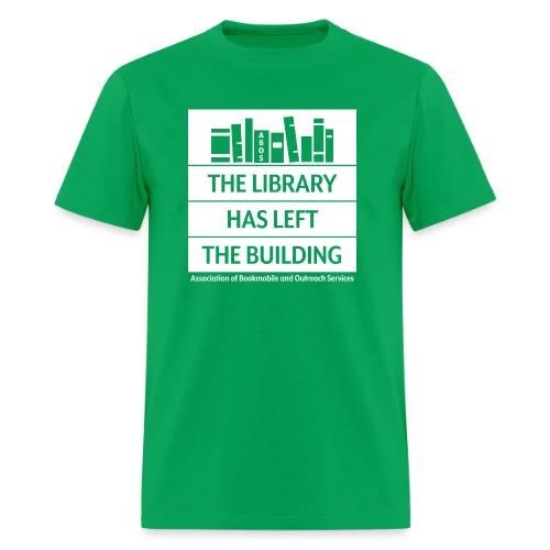 ABOS - The Library Has Left the Building - Men's T-Shirt