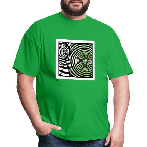 spiral lady dance - Men's T-Shirt