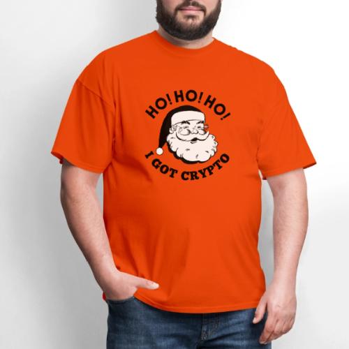 Ho Ho Ho I Got Crypto - Christmas Santa Clause - Men's T-Shirt