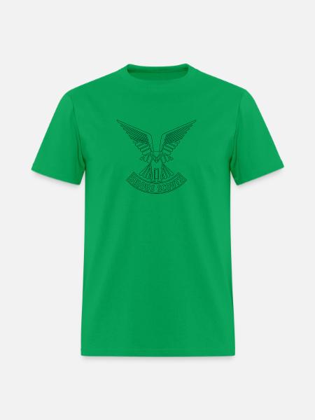 scouts army logo - Men's T-Shirt - bright green