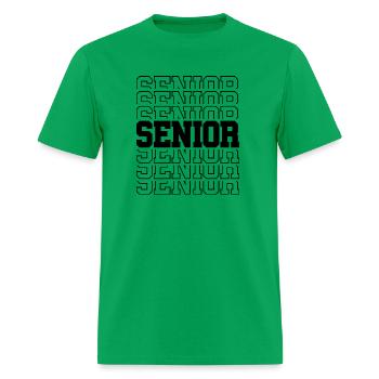 Senior, Graduate, Graduation, Seniors - Men's T-Shirt - bright green - Front - Jose (178cm)