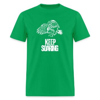 Keep Soaring - Men's T-Shirt - bright green - Front - Jose (178cm)