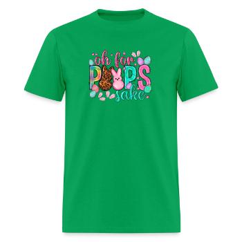 Oh For Peeps Sake - Men's T-Shirt - bright green - Front - Jose (178cm)