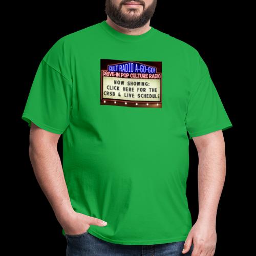 Cult Radio Marquee Now Showing - Men's T-Shirt