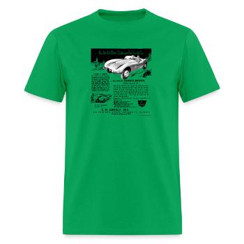 ARNOLT BRISTOL ADVERT - Men's T-Shirt - bright green - Front - Jose (178cm)