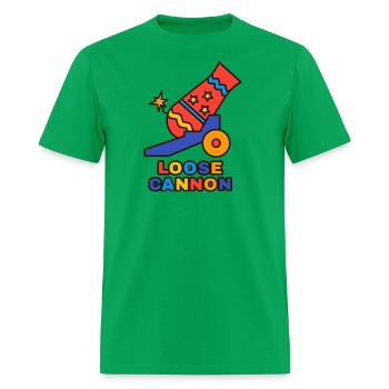 Loose Cannon - Men's T-Shirt - bright green - Front - Jose (178cm)