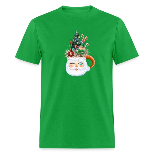 Vintage Santa Mug - Men's T-Shirt